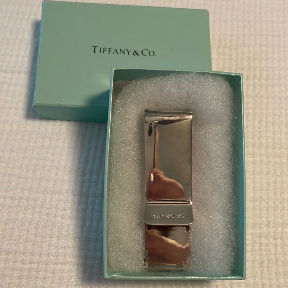 Sterling silver Tiffany money clip